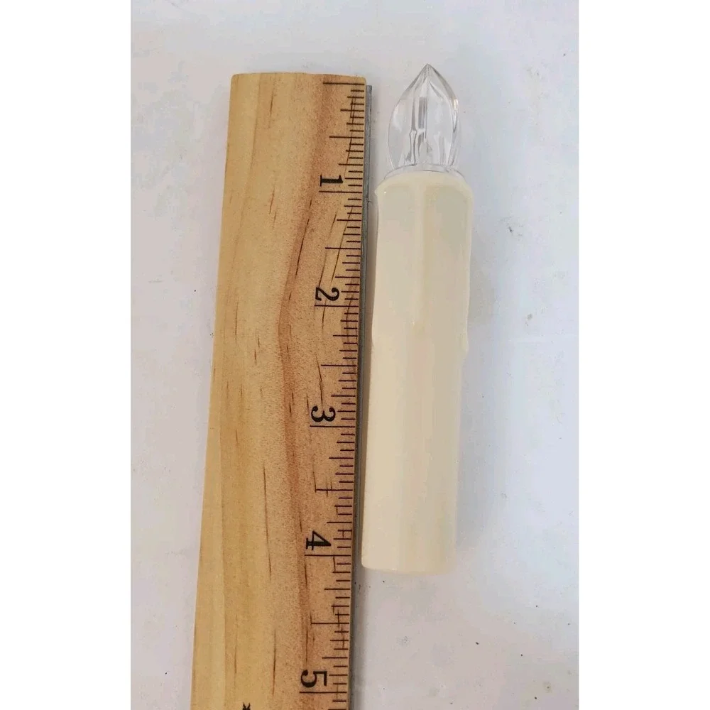 LED Flameless Taper Candles Light for Christmas‎ Tree Window 10pcs Pack Remote